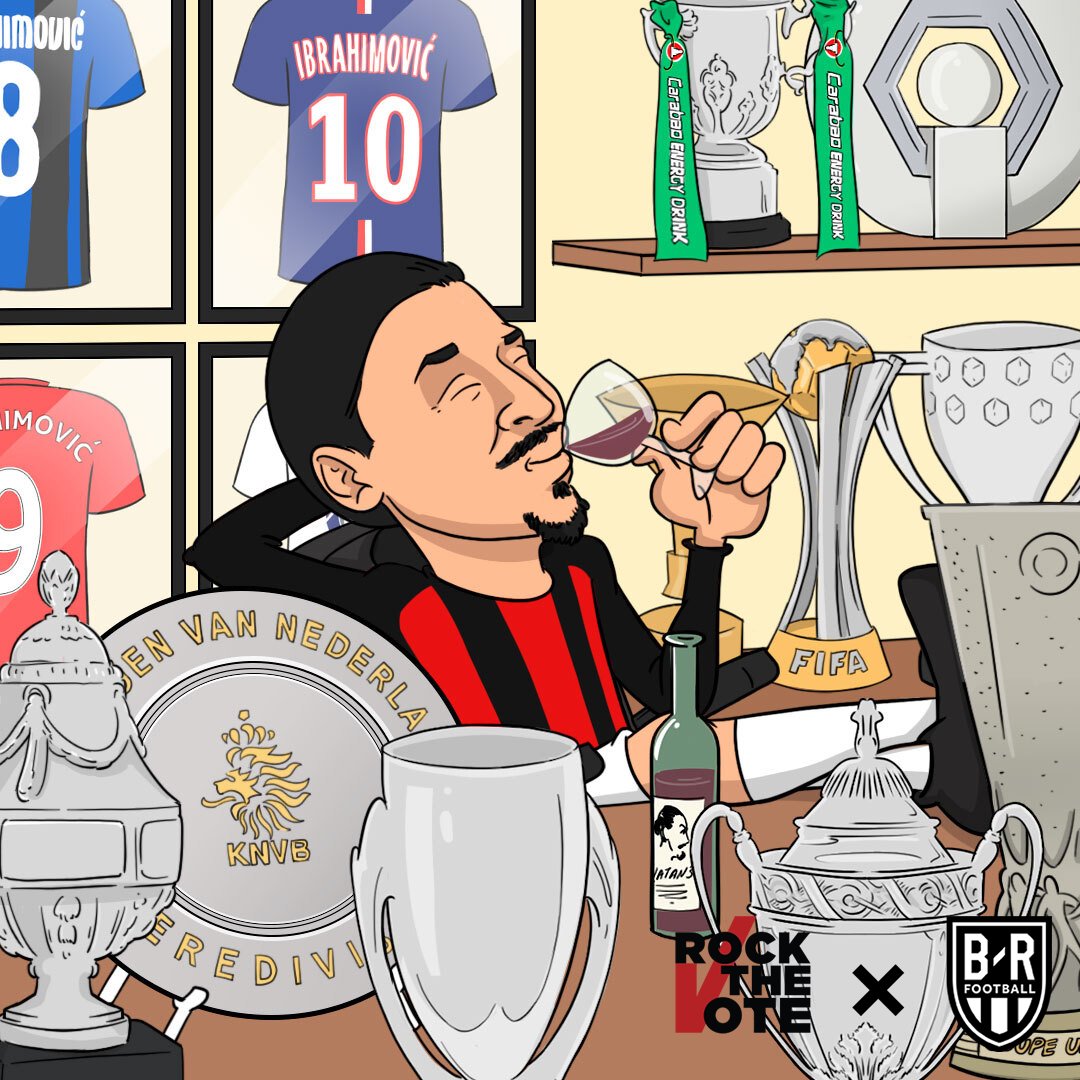 Happy birthday, Zlatan Ibrahimovic 39 years old today and still going strong. 