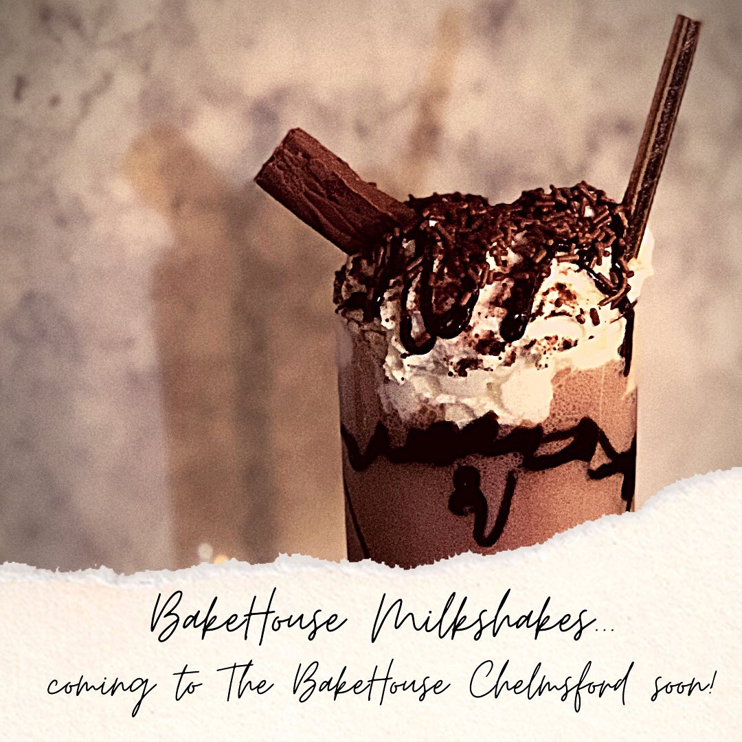 Is anybody else as excited as we are that our new Milkshake mixers are being fitted this week?! 🥛 We have lots of yummy flavours coming to our Milkshake menu - including Biscoff of course! Available soon at The BakeHouse Chelmsford, keep an eye out 👀