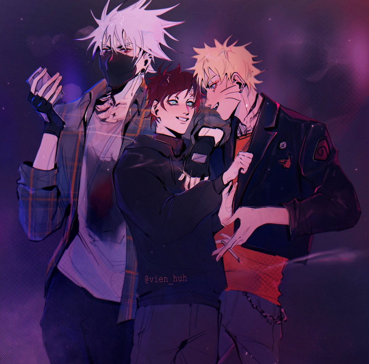 vien_huh's tweet photo. поликаге для @sanyasalto 😌
#kakashi #gaara #naruto https://t.co/6Zoe54cghe