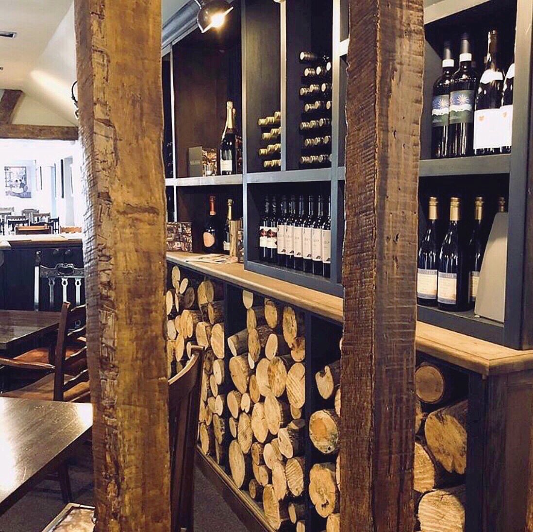 The only choice for a Sunday like today (🌧) is which Bottle to choose from our wine wall to accompany your Roast Dinner... 🍷