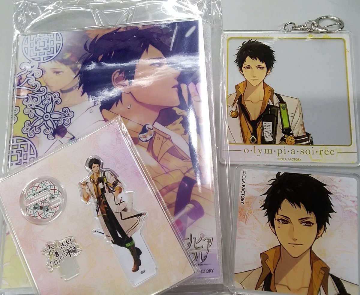 K Books乙女館 入荷情報 オランピアソワレ 玄葉さんのグッズが各種入荷しております 入り口正面の棚にてコーナー展開中です 是非すみずみまでご覧くださいませ Kbooks 恋せよ乙女 乙女館 池袋 乙女ゲーム オラソワ オトメイト 杉田