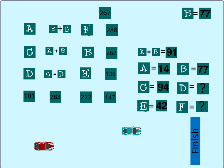 learnmathwithf's tweet image. #AdditionPuzzle - #Equations - #Addition - #Subtraction learnmathwithfun.com/games/addition…