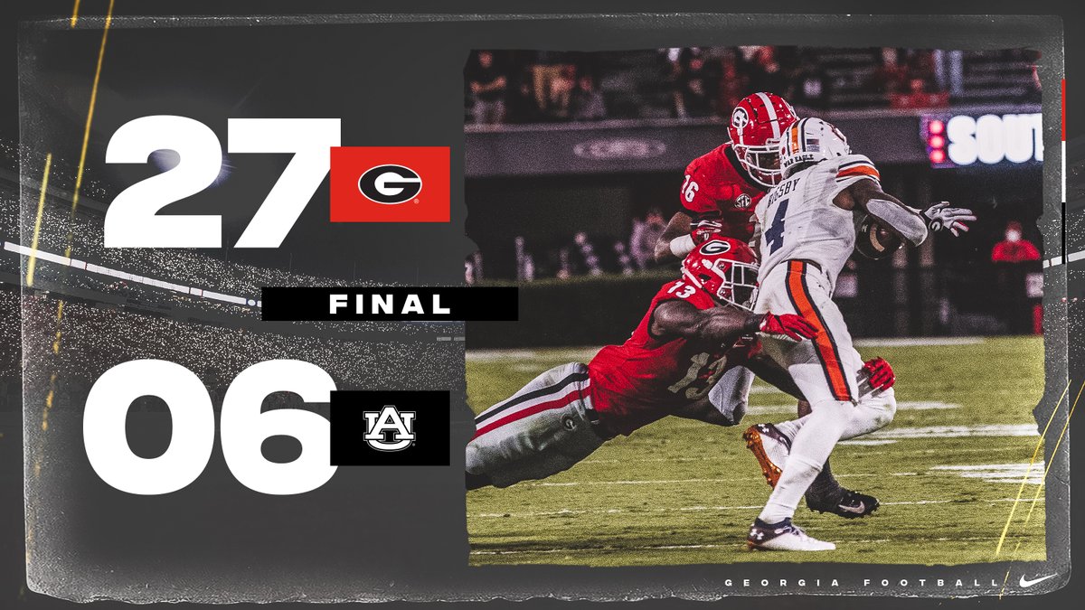 That's a wrap 2⃣-0⃣

#ATD #GoDawgs