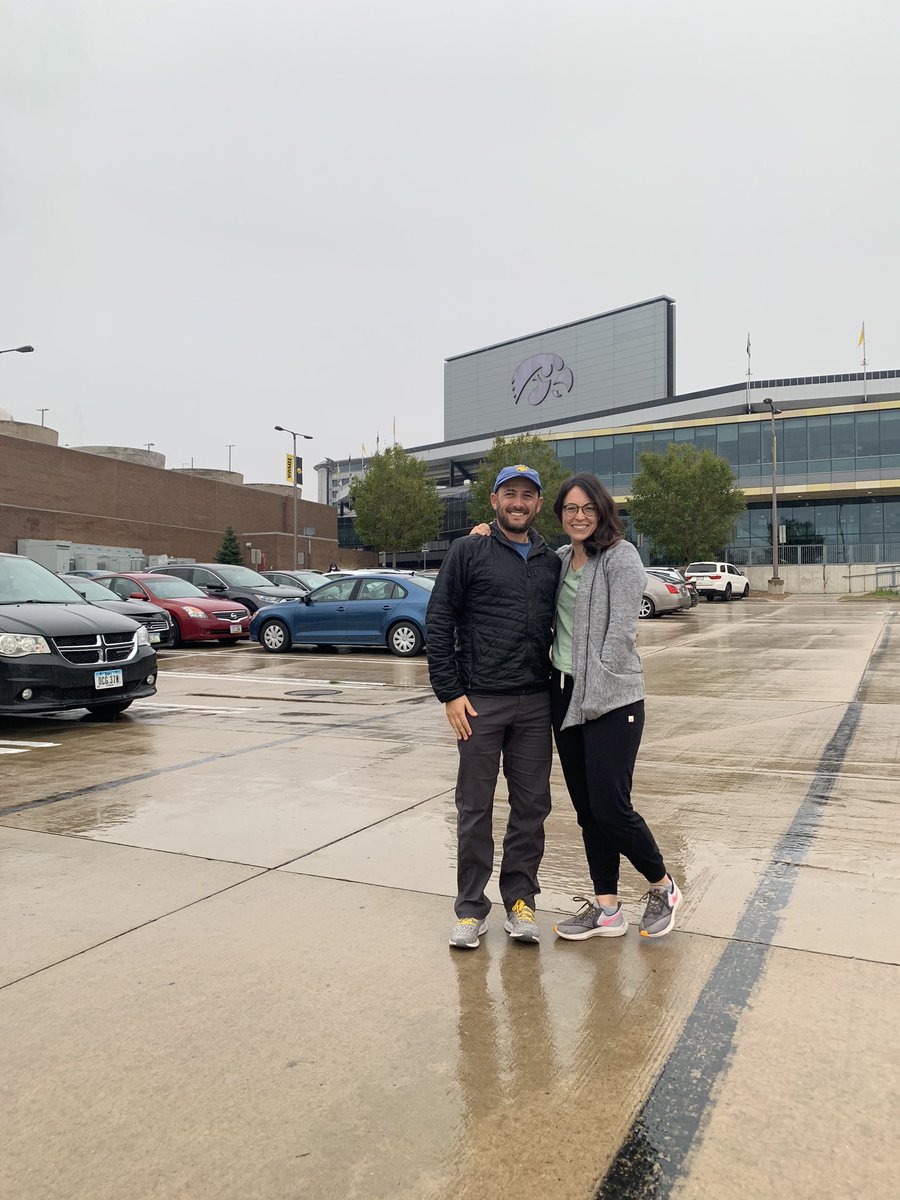 NorahRab's tweet photo. Hit up two @B1Gfootball stadiums in one day! Definitely a highlight of driving on I-80 all day long. https://t.co/b9IR98BNM3