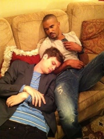 They’re too cute. I’m glad we all got together tonight to go to the drive in