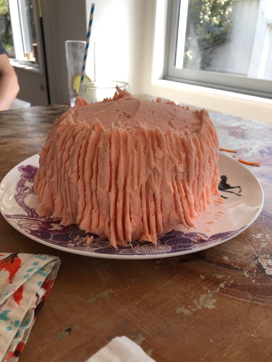 corneroquality's tweet photo. @tui_talk This random tweeter thanks you for the inspo (verdict - too much rose water buttercream, not enough lapsang souchong caramel) https://t.co/ISGY6Iotml