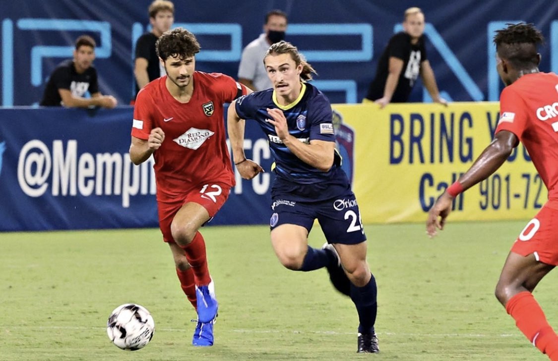 Guess we should all get to know <a href="/Memphis901FC/">x - Memphis 901 FC</a> forward 🇺🇸 Cal Jennings (23)...

His last 4 games:

🆚 North Carolina ⚽️⚽️
🆚 Louisville ⚽️
🆚 Charlotte ⚽️⚽️
🆚 Birmingham ⚽️⚽️⚽️

8 goals in his last 4 games seems good. Is that good? 😳
