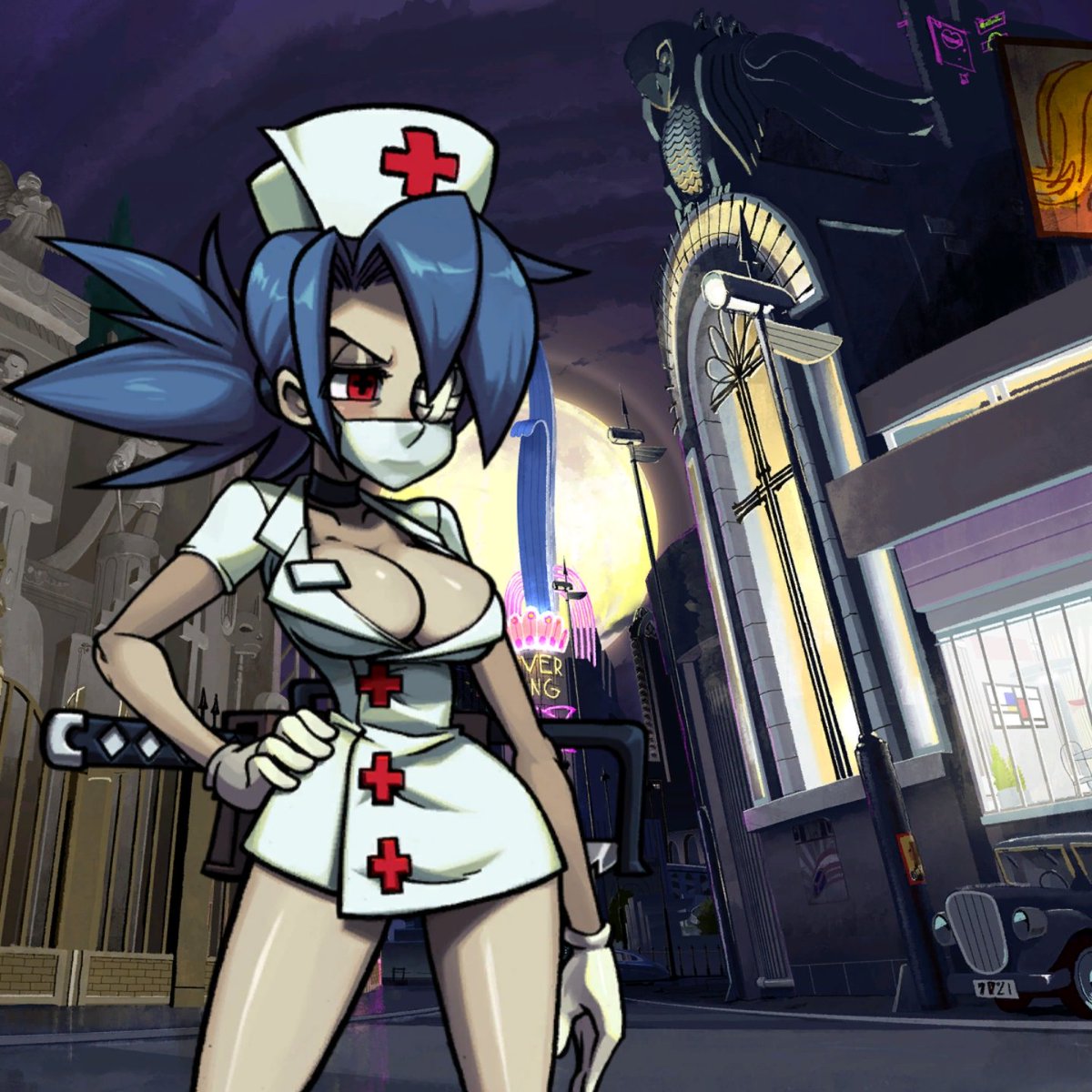 That took a more serious turn than it needed to, but ... cause and effect. Valerie's eye looked more uncontent with the Princess now.

❝ Back then. Why didn't you suspect something was up ?

There was a Skullgirl throwing a fit, and /HE/ just,,,,, went crazy. ❞