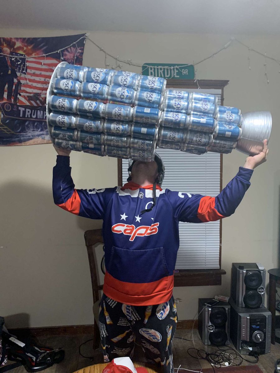 grohockey14's tweet photo. We are the champions @ohhyoubetcha @BuschBeer @PatMcAfeeShow @barstool_sdsu https://t.co/GJeQlzPt6F