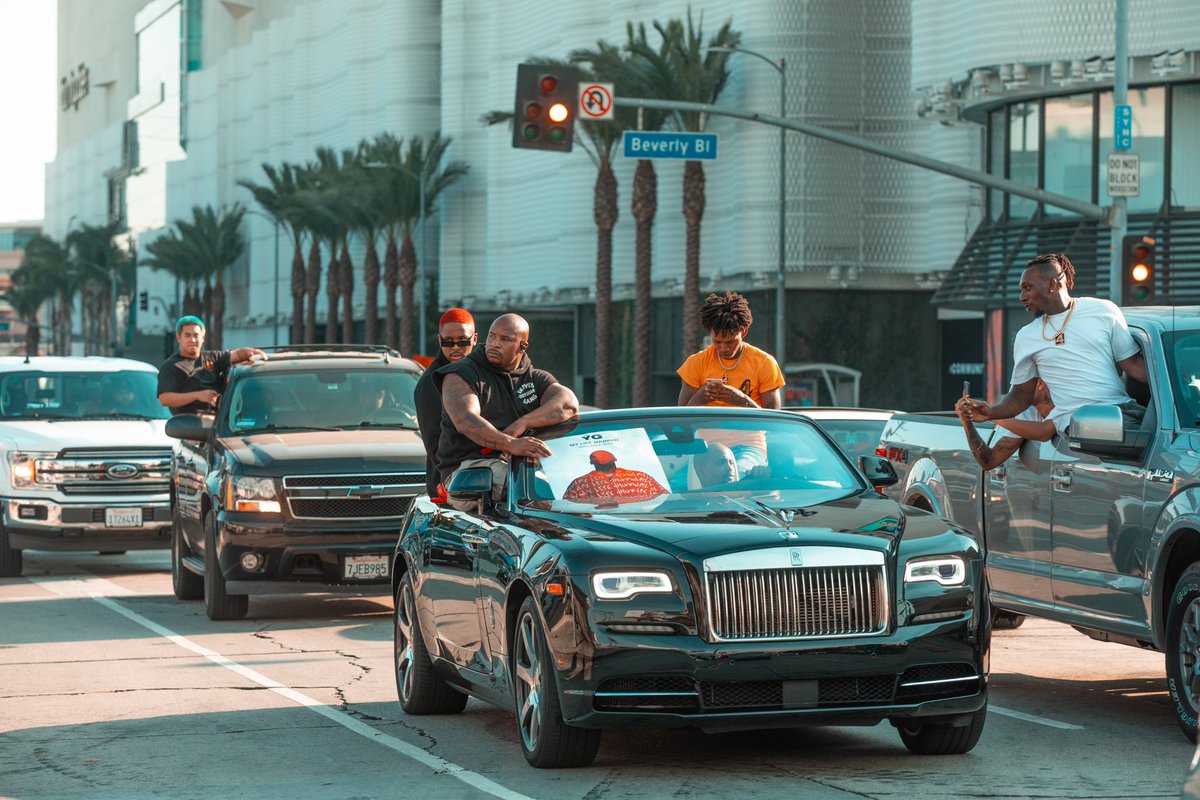 OUT ON BAIL KARPOOL TODAY IN LA‼️ @tdangy <a href="/YG/">yg</a>