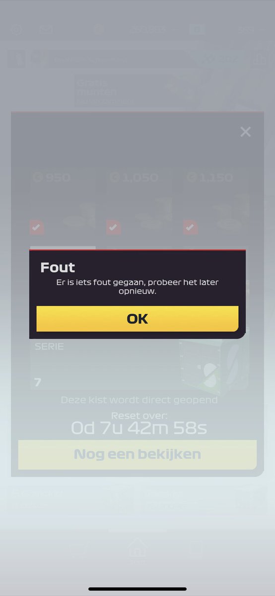 palmontour's tweet photo. @F1Manager First it would be nice if you could fix the issue that you can’t watch add videos to get boosts, crates and rewards. Missed out on a lot the last few days. https://t.co/qn5J3HSnEU