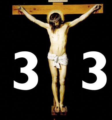 37. JESUS DIED AT THE AGE OF 33