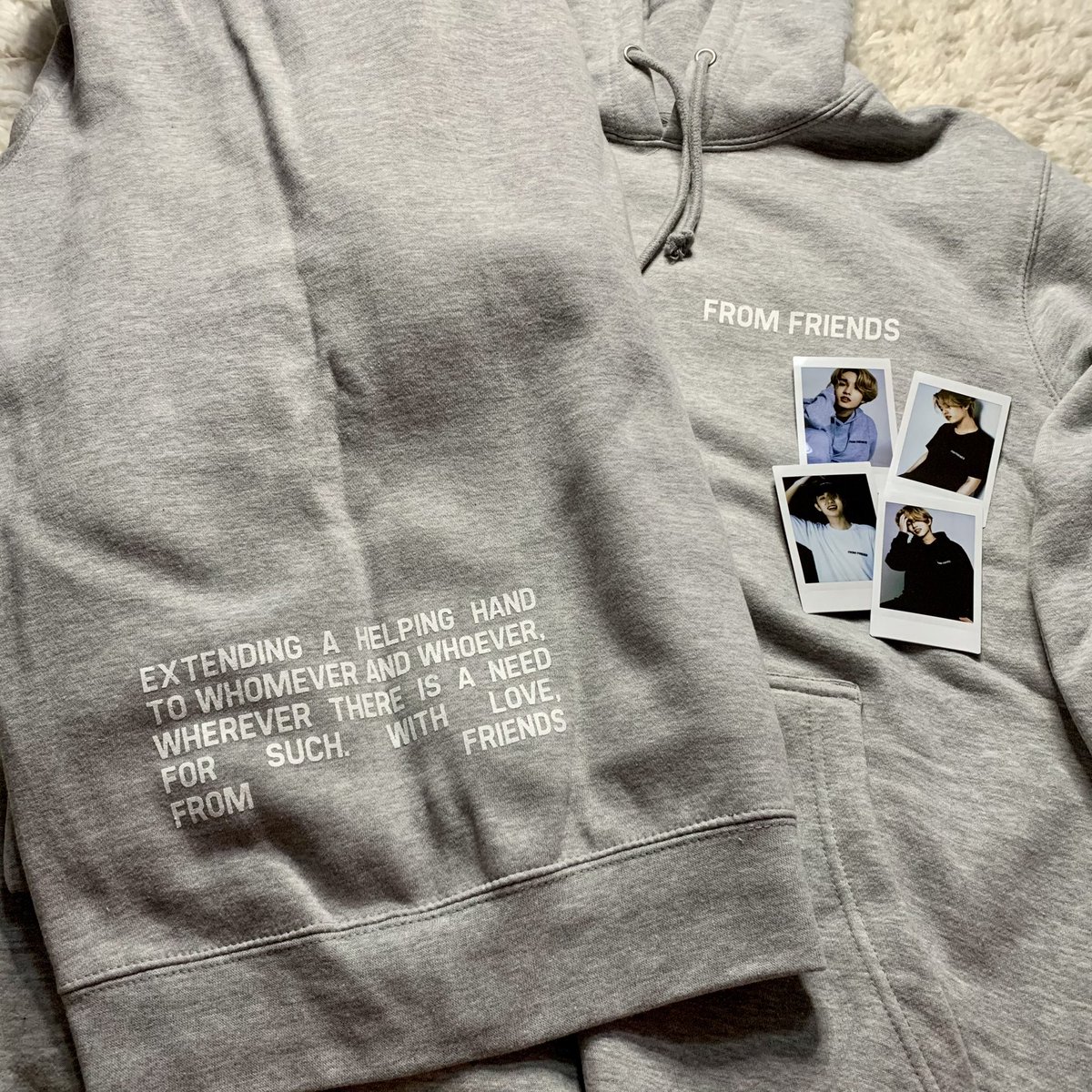  Represent x Jae | From Friends  #FromFriendsWithJaeAndJed Hoodie — Heather Grey ₱ 3450 (Free Shipping)Size Available:• Medium — 1 slot• Large — 1 slot with freebies from  @mnlkpopfinds Reply  Mine + Size #MNLKPFOnhand