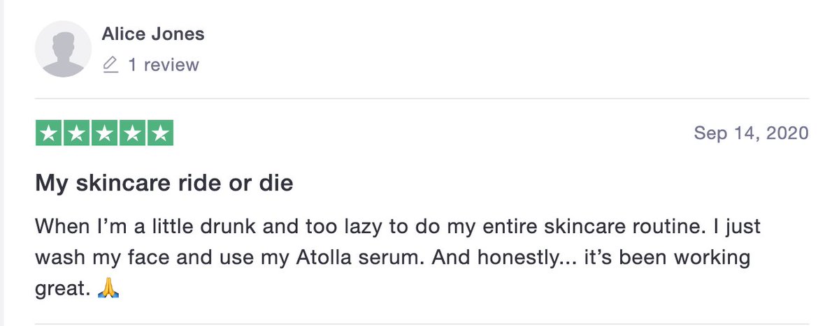 nobody has described us this way (yet) but we did get this review, which is kind of the same thing?