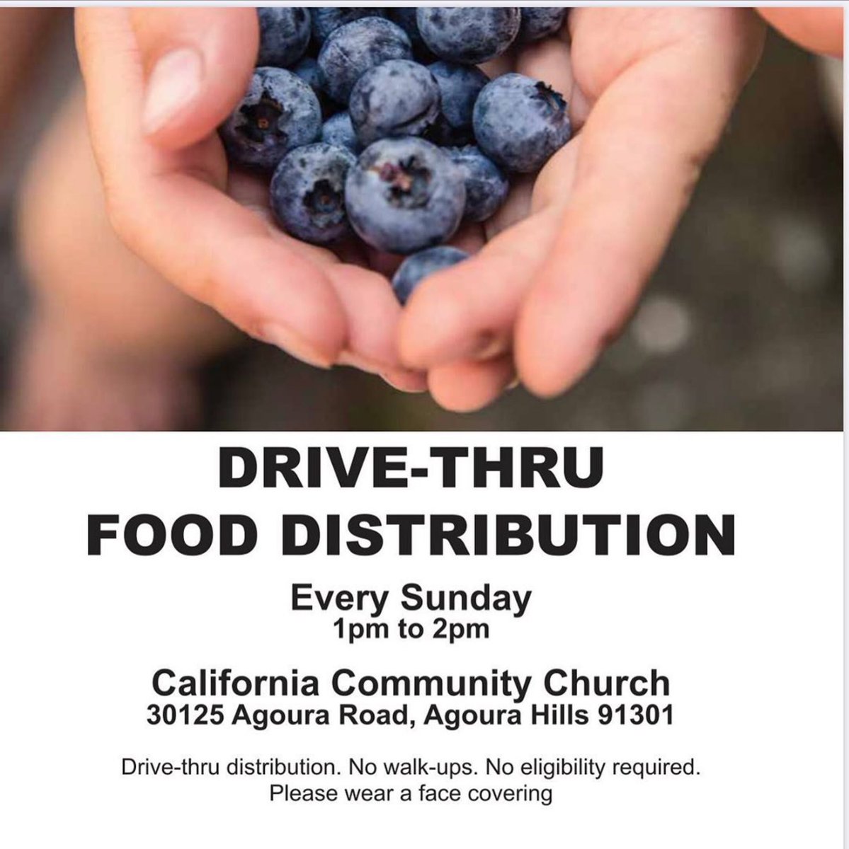 CA_Church's tweet photo. Spread the word. We want anyone who is in need of food to come!  #lafoodbank #feedthehungry #calchurch https://t.co/DREwLqXmZy