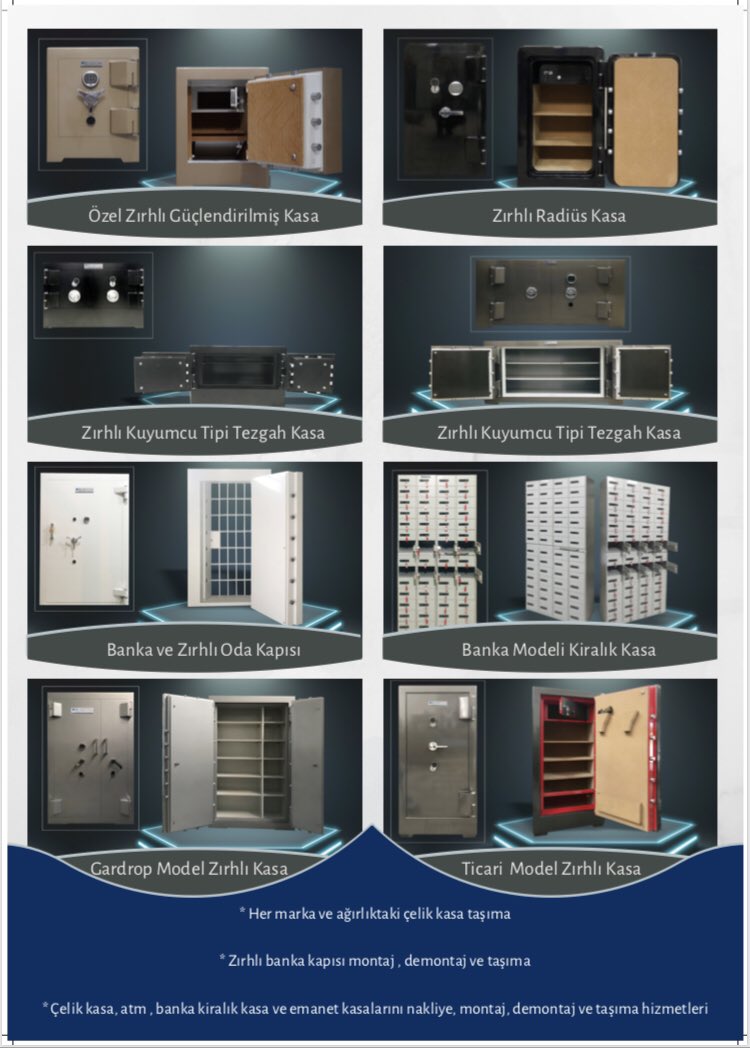 Özel Çelik Kasalarımız.

Hayırlı Pazar’lar 😊

sembolcelik.com