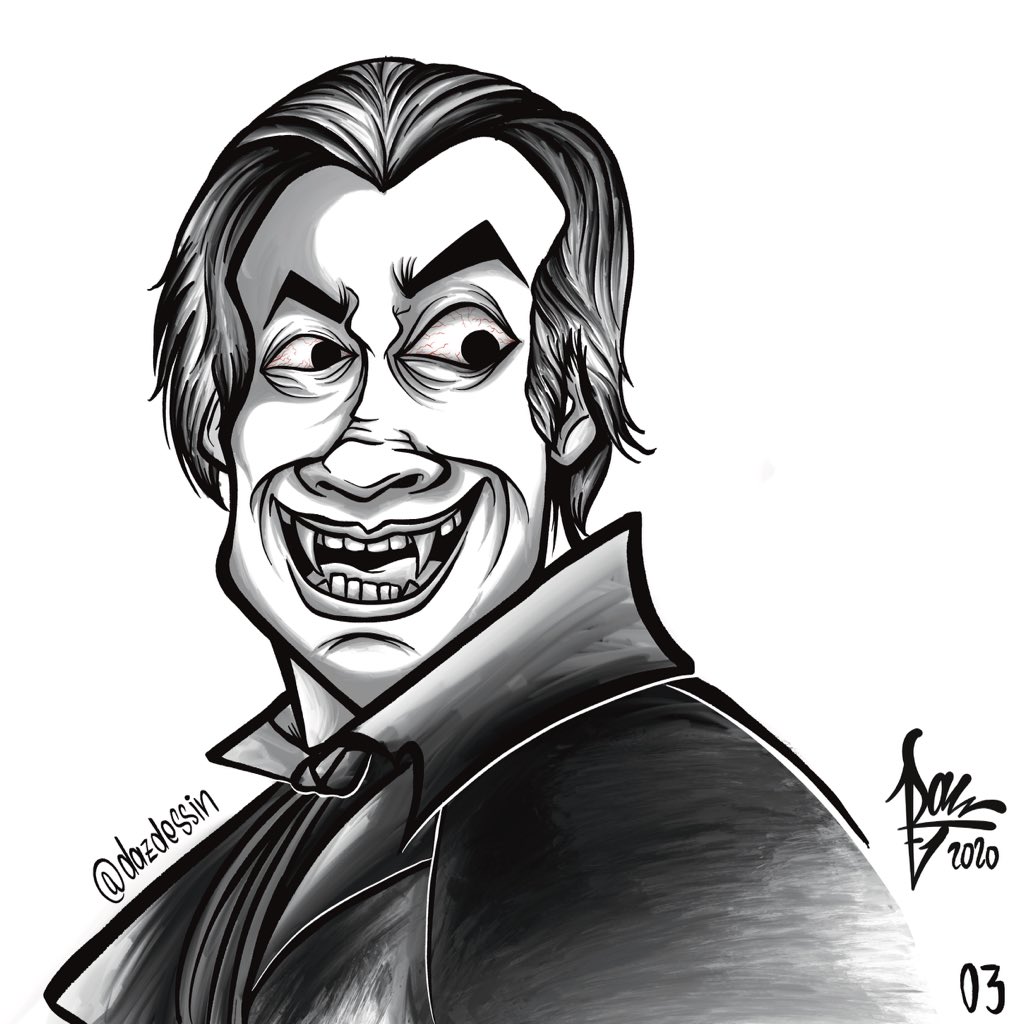 Count Dracula. Inktober day 3
.
.
.
#Inktober #inktober2020 #inktober2020day3 #ilustration #digitalart #drawing #digitalartwork