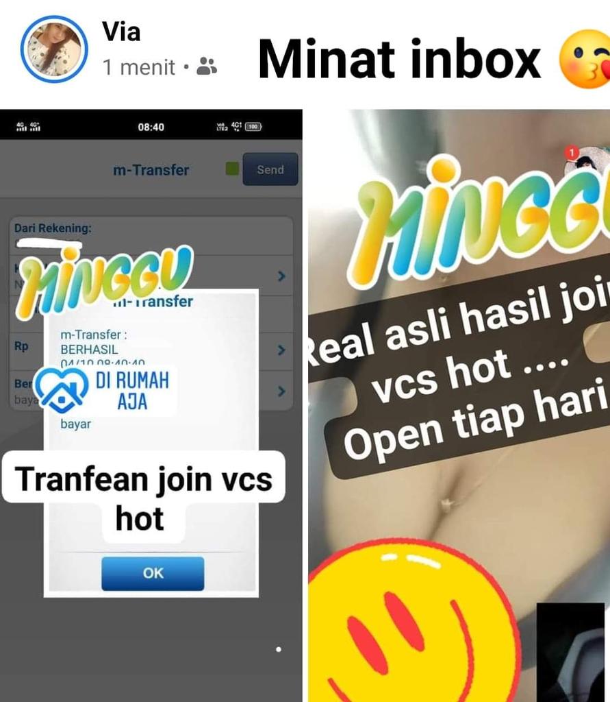 vitasemox's tweet photo. #openvcs #Openvcsreal #openvcsbugil #readyvcs #vcs #vcscolmek #vcsbugil #vcstrusted #vcsreal #vcswhatsapp #vcsyuk #vcsberbayar #vcssangek #vcsjilbab
#openbosurabaya
#openbomalang
#OpenBOkediri
#OpenBOkediri
#openpasuruan
#opensidoarjo
#opengresik
#openprobolinggo
@vitasemox https://t.co/rwKHw5WEGI
