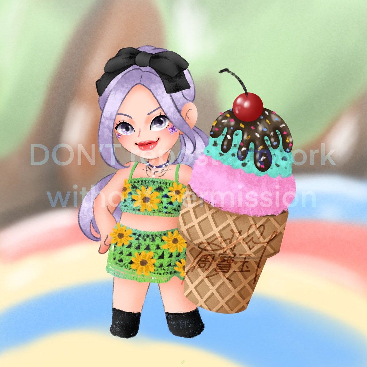 Featured image of post Draw So Cute Selena Gomez Ice Cream