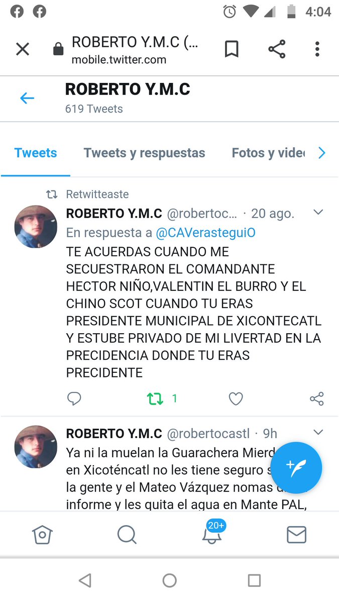 ROBERTO Y.M.C tweet media