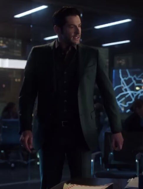 Lucifer’s wardrobe in 3x20 Angel of San Bernardino I’m super excited for this one lmao