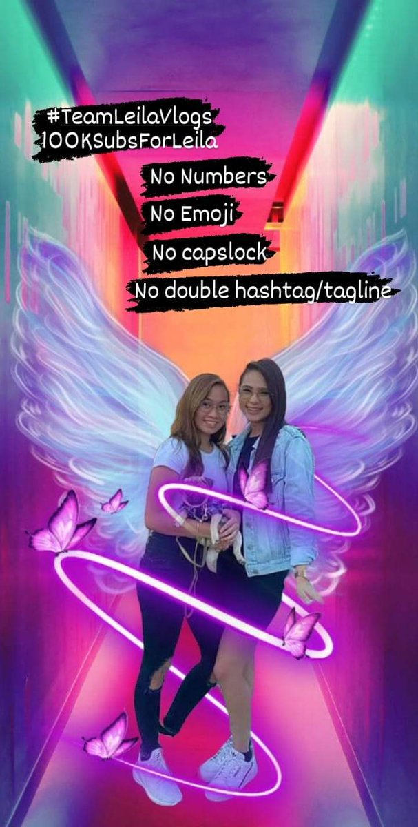 JessaMa32452980's tweet photo. Twitter party yoooow!🎉
Team Leila babies💪🌈

#TEAMLEILAVLOGS
100KSubsForLEILA
@leipong 
@pijiprecia https://t.co/PsZI3YZJCs