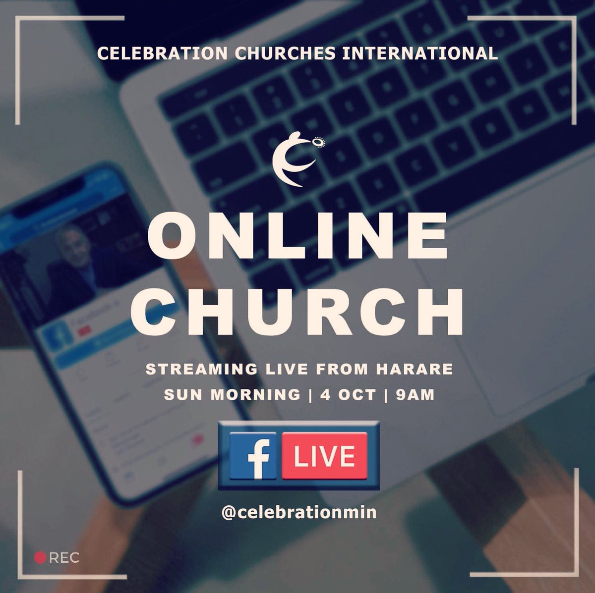 🎥 ✨ Church is going LIVE this morning! 4 OCT | 9AM with Pastor <a href="/tommydeuschle/">Tommy Deuschle</a> 

🔗 The link: facebook.com/Celebrationmin…

👨🏾‍💻 👩‍💻 Jump on Facebook with us, join the convo + ‘Share’ the stream to help us reach more people! See you there ;)
 
#Harare #Zimbabwe #Africa