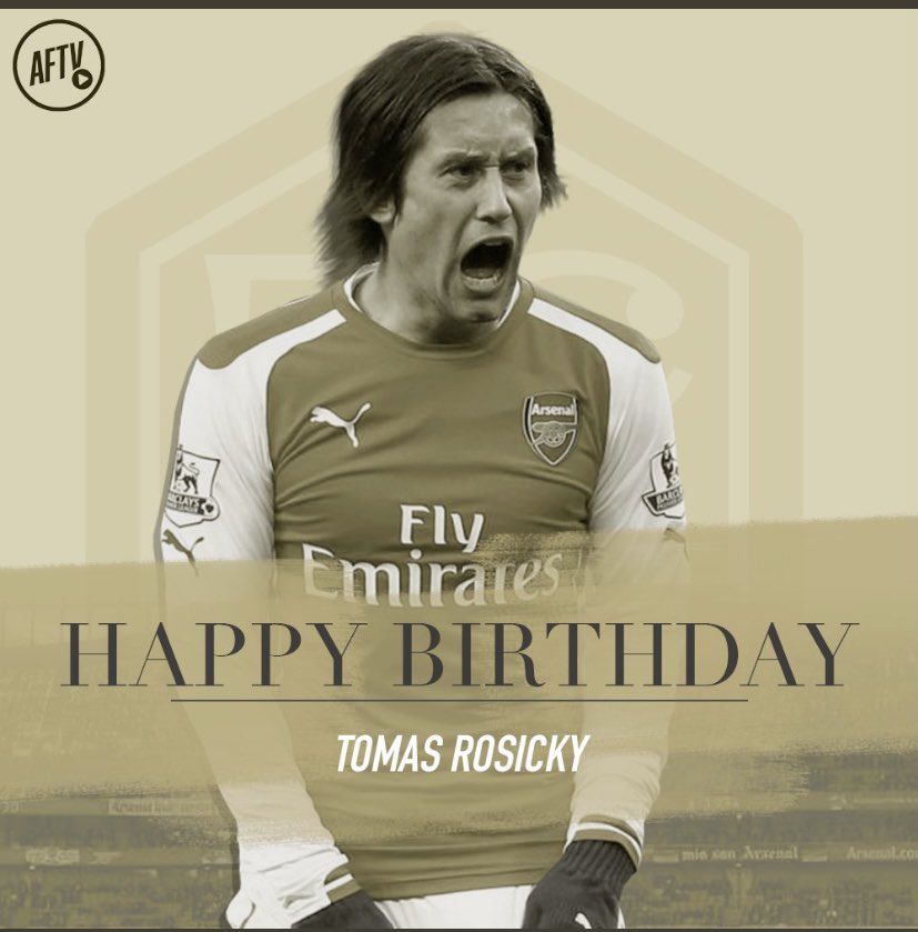 Happy birthday Littile Mozart Tomas Rosicky.  