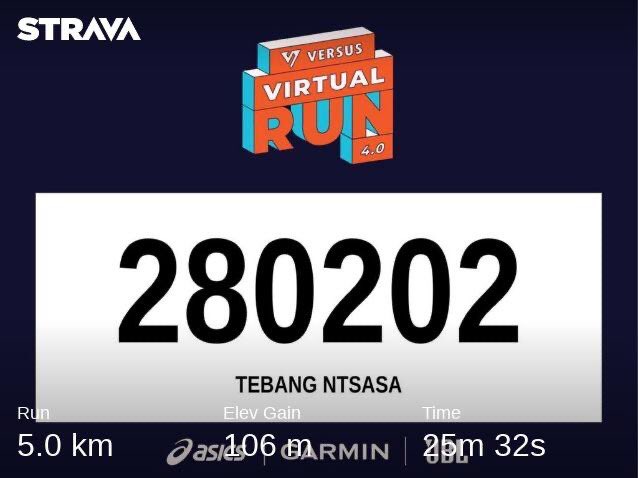 TebangNtsasa's tweet photo. #VersusVirtualRun 4.0 #FeelTheDifference
@ASICS_ZA @versussocks https://t.co/LQ3PBT2DFu