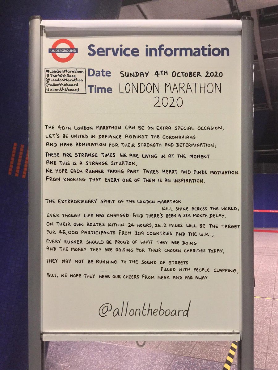 Good luck to all of the runners and everyone taking part in the London Marathon. 
We are proud of you all. 
<a href="/allontheboard/">All On The Board</a>  
.
.
#virginlondonmarathon #londonmarathon2020 #virtuallondonmarathon #The40thRace #allontheboard #LondonMarathon
