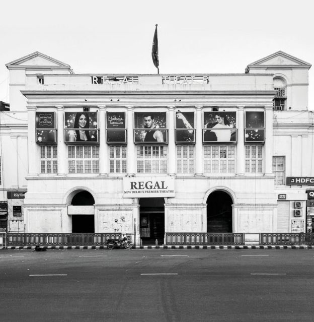 The historical Regal cinema in Connaught Place. #lockdown  #Covid  #Delhi 3/9