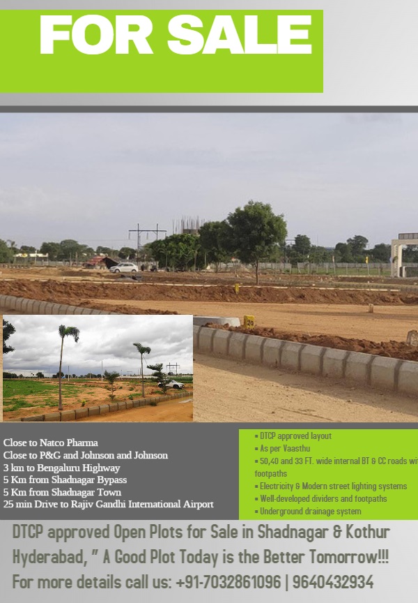 BhanuAssociate's tweet image. DTCP | YTDA Approved Plots for Sale in Shadnagar, Kothur and Yadagirigutta Hyd.
More: +91-7032861096 | 9640432934
To Book Now, Visit : 9squareyards.com
#9squareyards #openplotforsale #openplotathyderbad #kothuropenplotsforsale #plotsatkothur  #openplotsforsaleinhyderabad