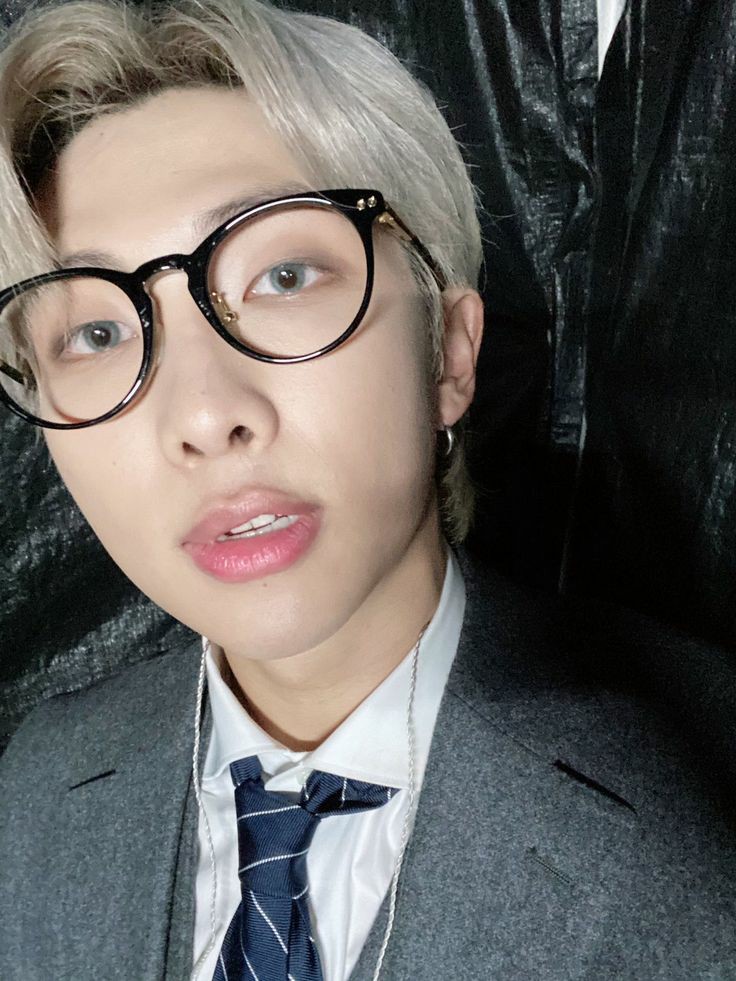 namjoon with specs a needed thread;