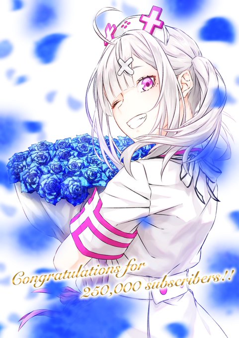 青いバラの花束をのtwitterイラスト検索結果 古い順