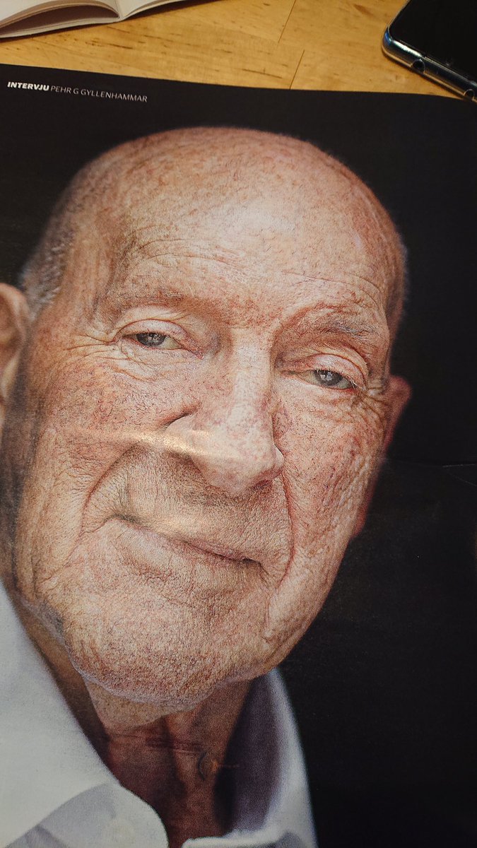 "Det är klart att vi smutsar ner. Vi ska bli bättre."
Eller
"Det pågår en gnagande skrapning av jordens yta. Den kommer inte människosläktet att överleva."

Tunga ord från PG/ #DagensNyheter