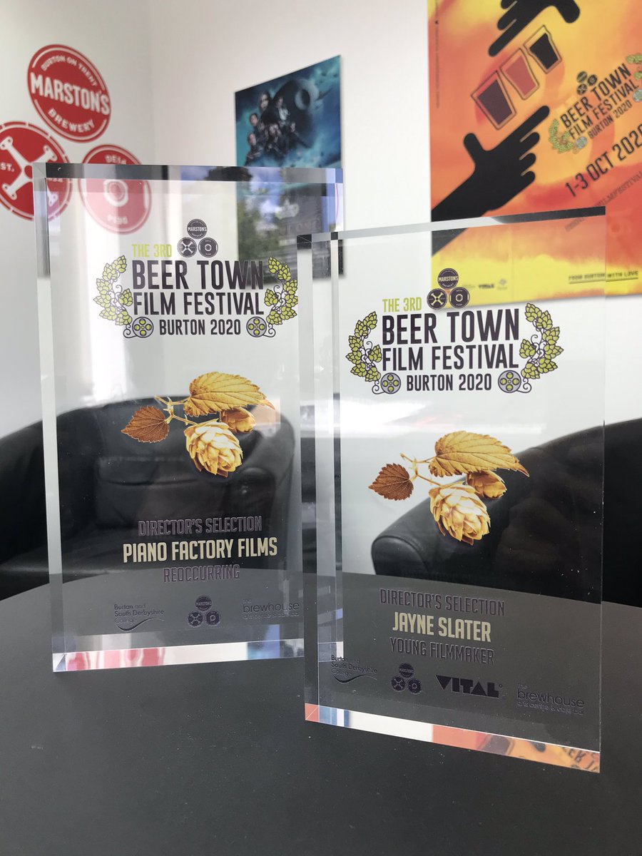 Yesterday we announced the awards for Beer Town Film Festival 2020 live on Zoom, the final day of our three day event. 

A huge thank you to everyone who joined in to support us and congratulations to all the winners. If you missed the event here it is.

bit.ly/BTFF2020-Award…