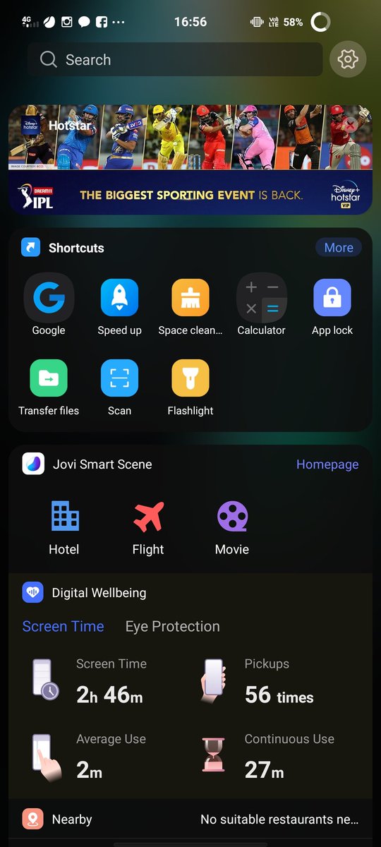 RomGuruji's tweet image. @IqooInd 
i thought you weren't  gonna advertise  on the phone? why have i been getting hotstar ads on my smart launcher . Even  though  i have switched  off hot apps and hot games .
#android #androidbot 
@gagan_arora1