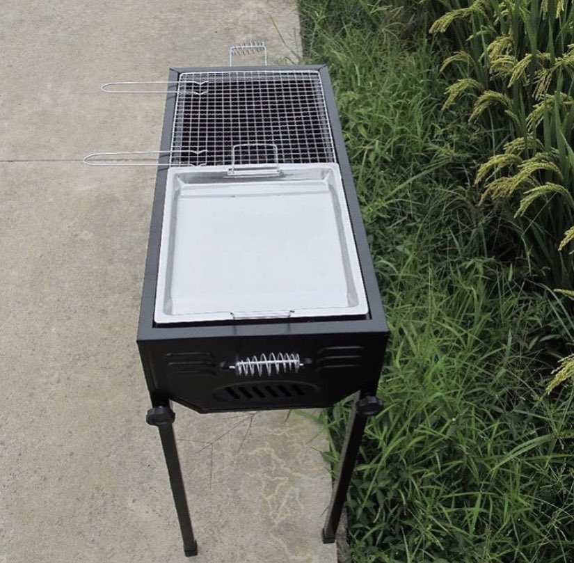 Charcoal BBQ grill with stand back in stock.. Price- 18500Please RT