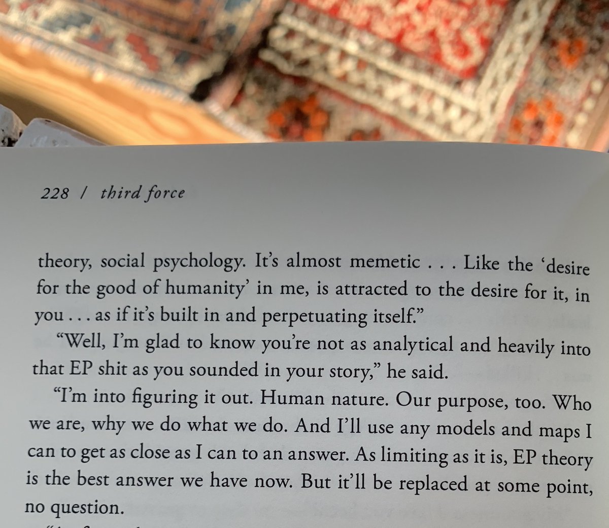 aliceandrews's tweet image. I wasn&apos;t satisfied w/this commentary of mine, but I&apos;ve always known why: authors were tasked w/a 1000-word limit which I took seriously. Reading it now, I&apos;m more sympathetic. Btw, my novel &apos;trine erotic&apos; dealt w/this.  #noosphere  #consciousevolution   #MultilevelSelectionTheory