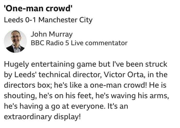 Retweet if you love Victor Orta #lufc #LeedsUnited