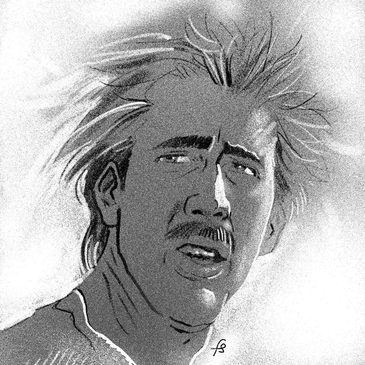 Day 4 of #CharacterActober - Nicolas Cage 