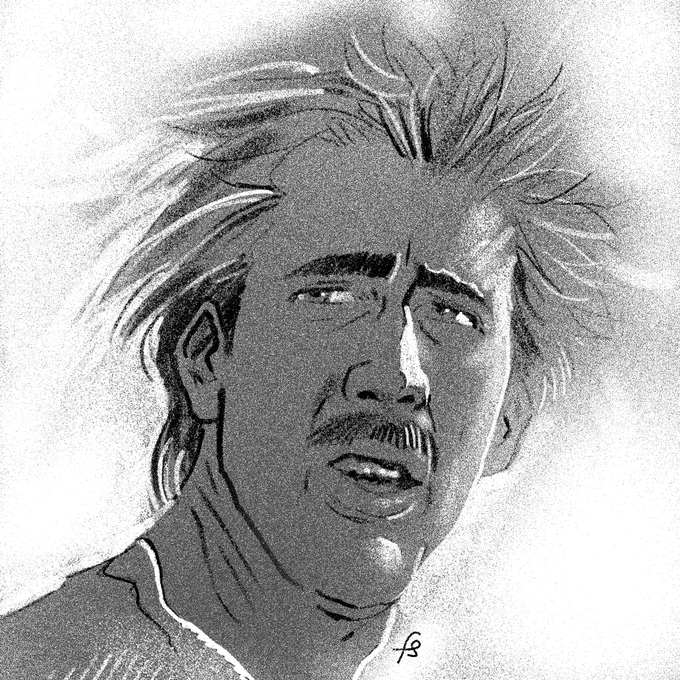 Day 4 of #CharacterActober - Nicolas Cage 