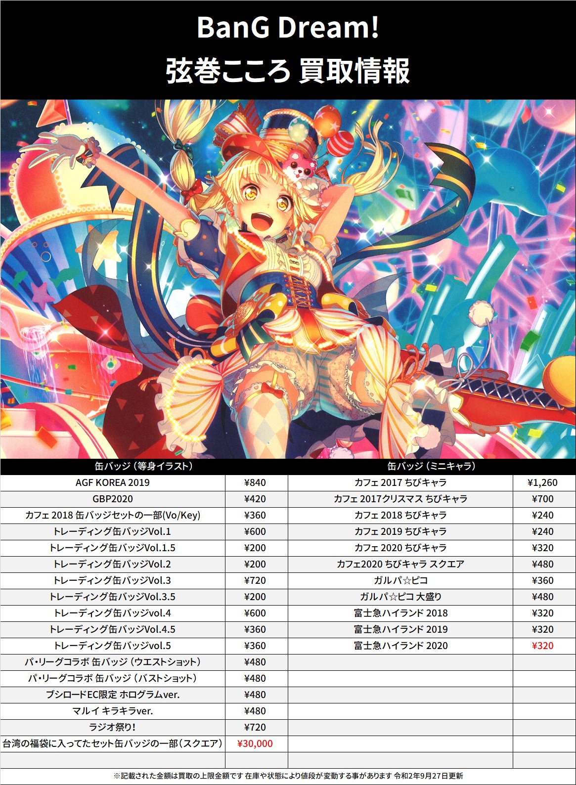 松原花音 台湾限定スクエア缶バッジ