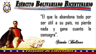 ejercito_ve's tweet photo. 🔵Pensamiento del Libertador Simón Bolívar.
#PorAmorAChávez
#EjércitoBolivarianoBicentenario
#FANB https://t.co/uGFtFGcD0T
