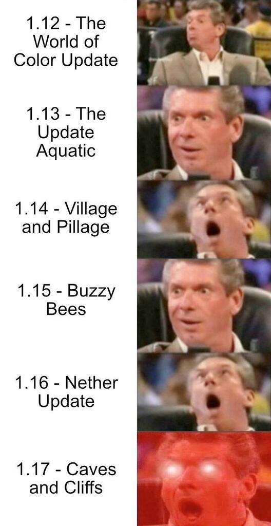 Minecraft Memes The True Timeline