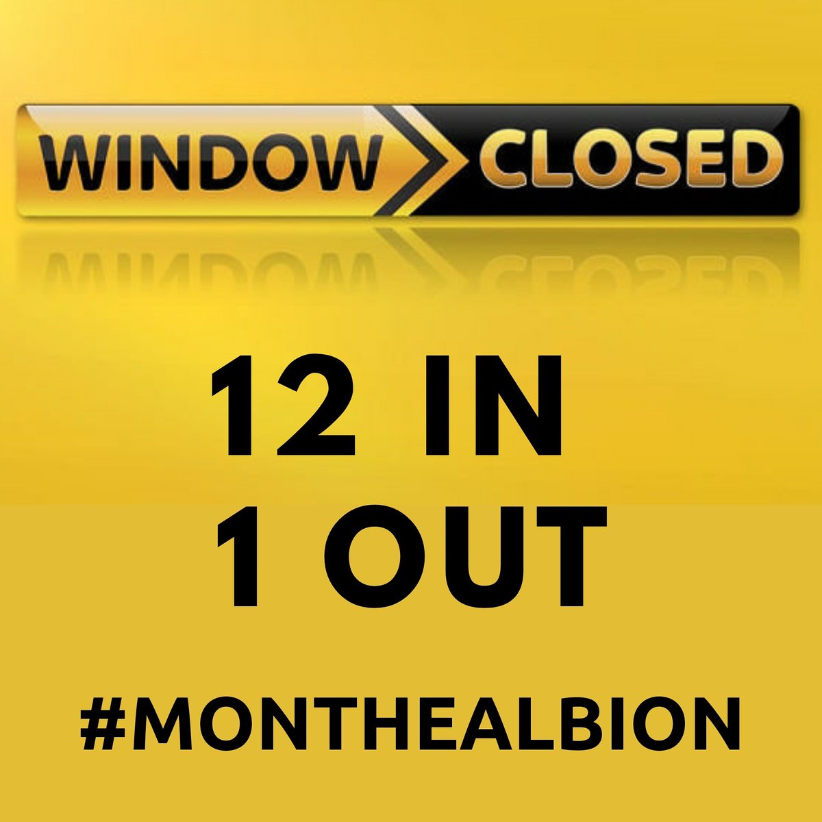 Transfer window closed! 
With two ex semi pros, one AFC youth player and lads with great amateur experience, it's comfortably our best transfer window so far and our strongest squad. 
Season kicks off next Sunday against Overhype FC. 

#monthealbion