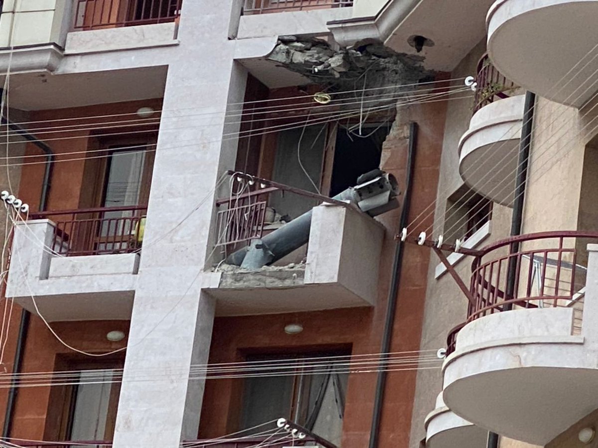 Robbie_Raul's tweet image. Balcony in #Stepanakert
#StopAzerbaijaniAggression 
#ArtsakhStrong