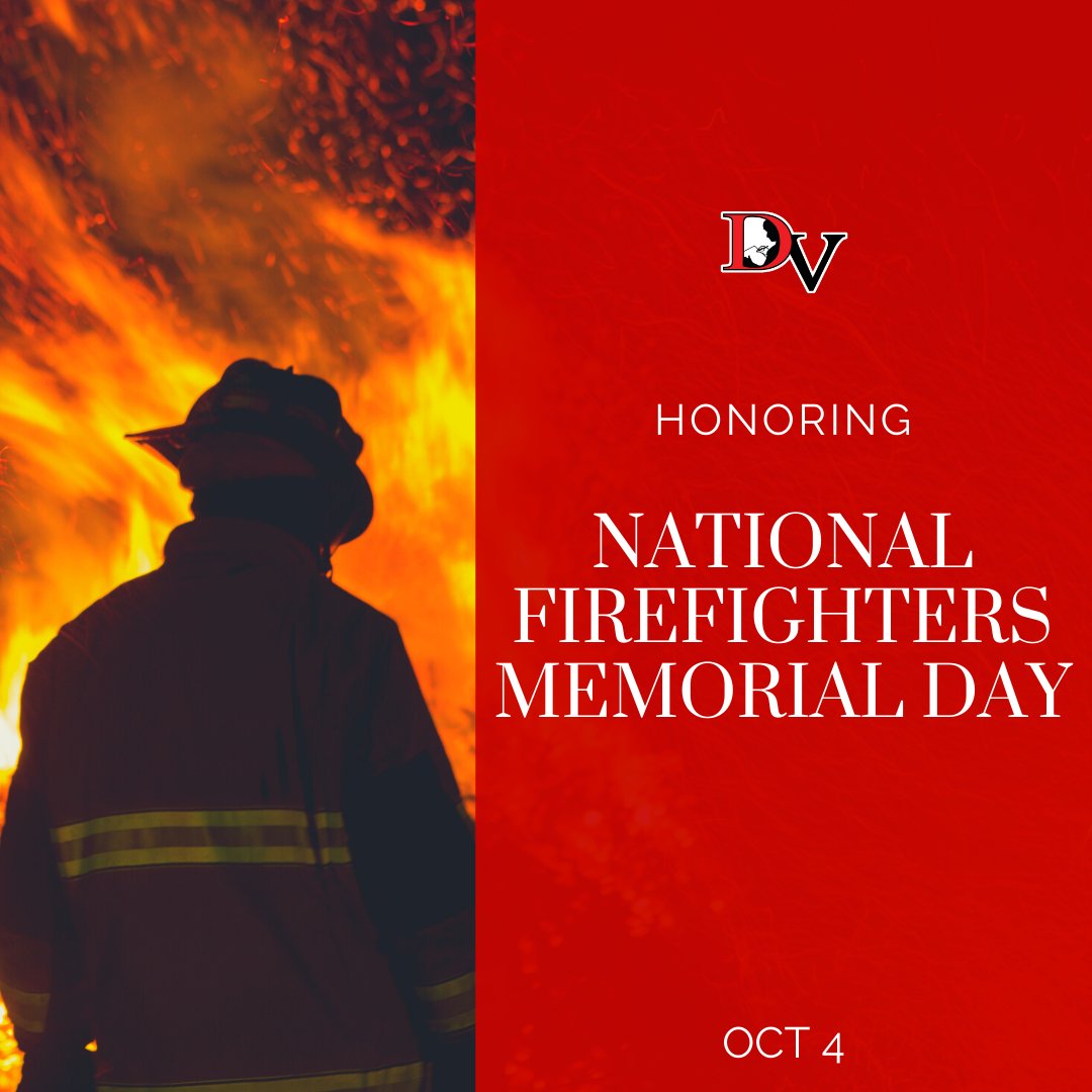 DelValleISD's tweet photo. Today we remember the brave men and women who dedicated their lives to protecting their communities from emergencies and disasters, and we recognize those who carry on the proud tradition of being a firefighter.
#FFMemorialWeekend #FireHero https://t.co/VDfZ5CEOps