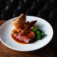 Roast Sirloin of Beef, Roast Potatoes, Caramelised Carrot, Cauliflower Cheese, Broccoli, Yorkshire Pudding, Gravy

#Brighton #BrightonFood #Restaurants #SupportLocal #SundayRoast #RoastBeef #RoastPork