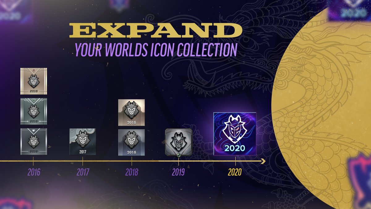 Uzivatel G2 Esports Na Twitteru We Never Missed A Worlds Now It S Time To Win One ᵒʳ ˡᵒˢᵉ ᵃᵍᵃᶦⁿ Pick Up Our Worlds Icon In The League Client Now T Co 9ikhkb900k